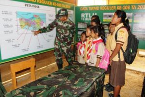 Posko TMMD Pusatnya Informasi Dilokasi