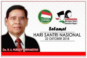 Peringati Hari Santri, Ini Harapan Murady Darmansyah   