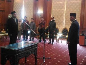 Dilantik Sekda Pemprov Jambi, Joni Resmi Gantikan Muspal di KPID