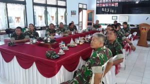 Dansatgas Berikan Paparan Seputar TMMD Kepada Tim Wasev Itdam IV/Diponegoro