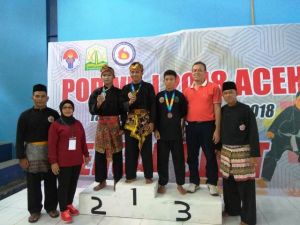 Atlet Pencak Silat Jambi Raih 6 Medali di Popwil Provinsi Aceh