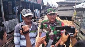 Dansatgas Turun ke Lokasi TMMD, Kadus Sungai Ayam Berharap Akses Jalan DItambah Lagi