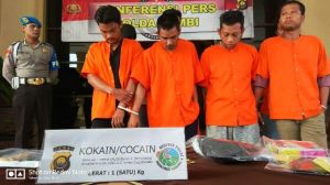 Kokain Berasal dari Malaysia,  Begini Kronologisnya Hingga Ditangkap di Jambi