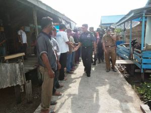 Tim Wasev Mabes TNI AD Tinjau Hasil Pelaksanaan TMMD Di Desa Pangkal Duri
