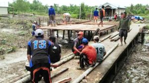 Apresiasi Program TMMD, Wabup Tanjabtim: Membantu  Percepatan Pembangunan