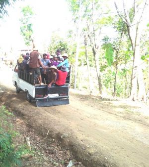 Meskipun Pakai Kendaraan Kecil, Tetapi Untuk Tujuan Besar