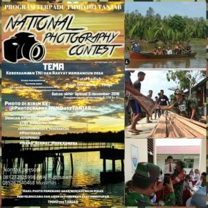 Lomba Fotografi di TMMD Diharapkan Beri Inspirasi Bagi Jurnalis Lebih Profesional