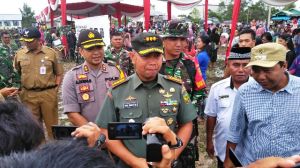 Apresiasi TMMD di Dusun Sungai Ayam, Romi: Terima Kasih Kepada Keluarga Besar TNI