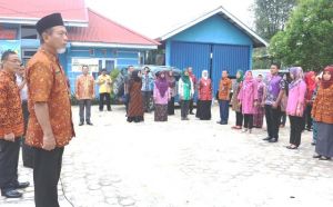 Pimpin Apel Pagi di Dinas PPKB, Wabup: Pemberian Izin Jangan Berbelit-belit