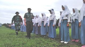 Danrem 042/Gapu Pimpin Upacara Penutupan TMMD ke-103 di Tanjab Timur