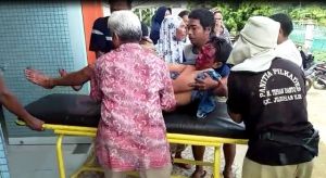 Pasangan Suami istri di Jujuhan Dibacok, Pergelangan Tangan Korban Putus