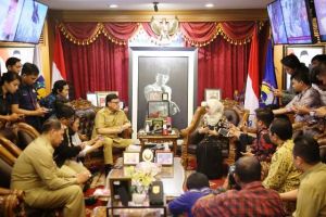 Bupati Indramayu yang Mundur dari Jabatannya Temui Mendagri