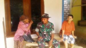 Kunjungan Serka Sutrisno Dapat Curhatan Warga