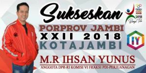 Ihsan Yunus: Porprov Jambi Harus Jadi Ajang Seleksi Atlet Berkualitas