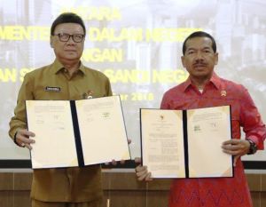 Untuk Kemananan Siber, Mendagri Tandatangani Nota Kesepahaman dengan BSSN