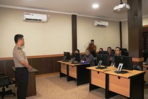 Belasan Pegawai BPS Ikuti Assesment Jabatan Administrator di Mapolda Jambi   