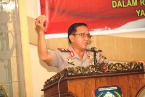 Kapolda Jambi Ikuti Deklarasi Pemilu 2019 Damai di Kabupaten Sarolangun   