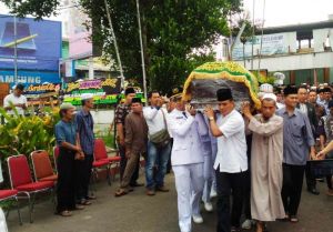 Jenazah Zulkifli Nurdin Tiba, Suara Tangis Pecah
