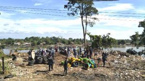 GenBI Jambi Kampanyekan Bersih Indonesia di Kawasan Danau Sipin   