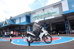 101 Peserta Ikuti Pelatihan Ujian Teori dan Praktik yang Digelar Dirlantas Polda