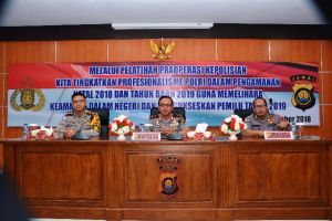 Kapolda Jambi Buka Pelatihan Praoperasi Lilin 2018   