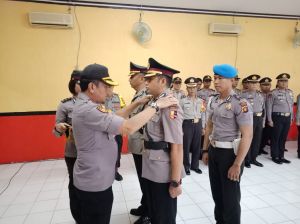 Kapolresta Jambi Pimpin Sertijab Kasat Reskrim, Ini Pejabat Barunya