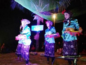 Penutupan Festival Kampung Senaung, Tampilkan Tarian Sedekah Payo   