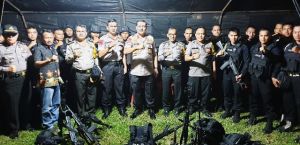 Wakapolda Jambi Tinjau Perayaan Natal di Lapangan Kantor Gubernur   