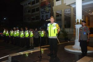 Kapolda Pimpin Apel Pasukan Pengamanan Malam Tahun Baru
