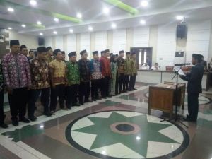 Ketua KPU Kota Jambi Lantik 22 PPK Tambahan se-Kota Jambi 