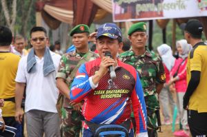 Gelar Family Gathering di Terusan, Kapolda: Agar Bisa Berbaur dan Silaturahmi