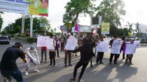 Kecam Pembunuh Jurnalis Dapat Remisi, AJI Jambi Aksi Minta Jokowi Batalkan Keppres