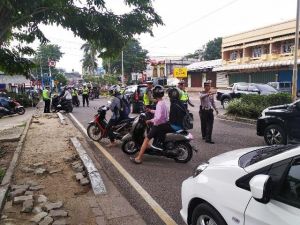 Puluhan Pengendara Terjaring Razia Rutin Satlantas Polresta Jambi