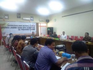 Komisioner KPU Provinsi Jambi Untuk Pertama Kalinya Wajib Laporkan Harta Kekayaan 