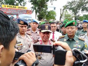 Polda Jambi Kerahkan Ratusan Personil Amankan Tahun Baru Imlek   