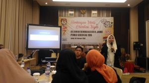 Ikuti Bimtek, Relawan Demokrasi Kota Jambi Diajarkan Materi Kepemiluan untuk  Sosialisasi 