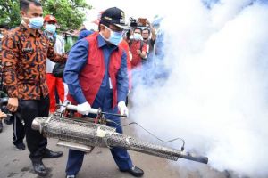 Siaga DBD, Wawako Maulana Pimpin Operasi PSN