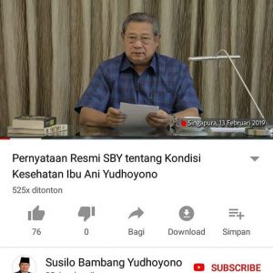 Ani Yudhoyono Sakit Kanker Darah, SBY Minta Doa