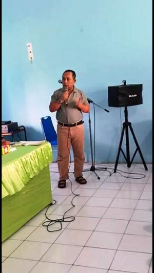 Sosialisasi Pemilu 2019 di Lapas, Saipuddin, Mantan Asisten III Tanyakan Hal Ini ke KPU