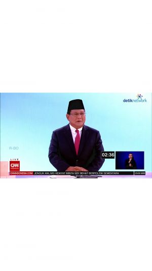 Tutup Debat dengan Klarifikasi Soal Lahan yang Disinggung Jokowi, Prabowo: Itu HGU