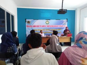 Seminar di STISIP NH Sukses, PWI Pokja Kota Jambi akan 'Goes To School'