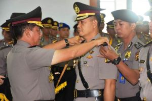 Kapolda Jambi Pimpin Sertijab Dirlantas