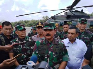 TNI Siapkan Pasukan dan Pompa Air di Lokasi Karhutla