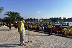 Jadikan Danau Sipin Wisata Ekologis di Kota Jambi, Fasha Pimpin Pembersihan Skala Besar Solok Sipin