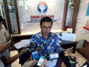Ombudsman Ungkap Indeks Persepsi Maladministrasi di Provinsi Jambi, Ini Hasilnya