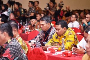 Sukseskan Pemilu Serentak, Wali Kota Fasha Hadiri Rakornas Kewaspadaan Nasional