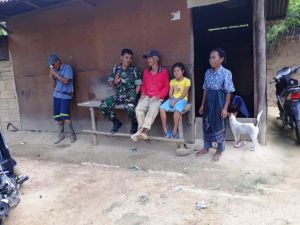 Begini Cara Satgas TMMD Kodim Kerinci Dekatkan Diri dengan Masyarakat di Lokasi 