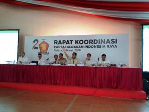 Hadiri Rapat Koordinasi di DPP Gerindra, SAH Ajak Kader Bahu Membahu Menangkan Pilpres   