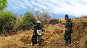 Dansatgas TMMD Kodim 0417 /Kerinci Letkol Inf Gambuh Sri Karyanto Tinjau Capaian TMMD