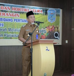 Wabup Buka Forum OPD Bidang Pertanian